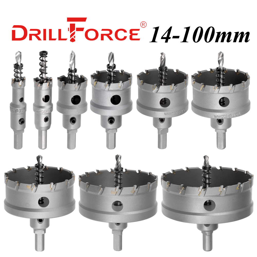 Power Tools Kobalt - Drillforce 14-100mm TCT Hole Saw Drill