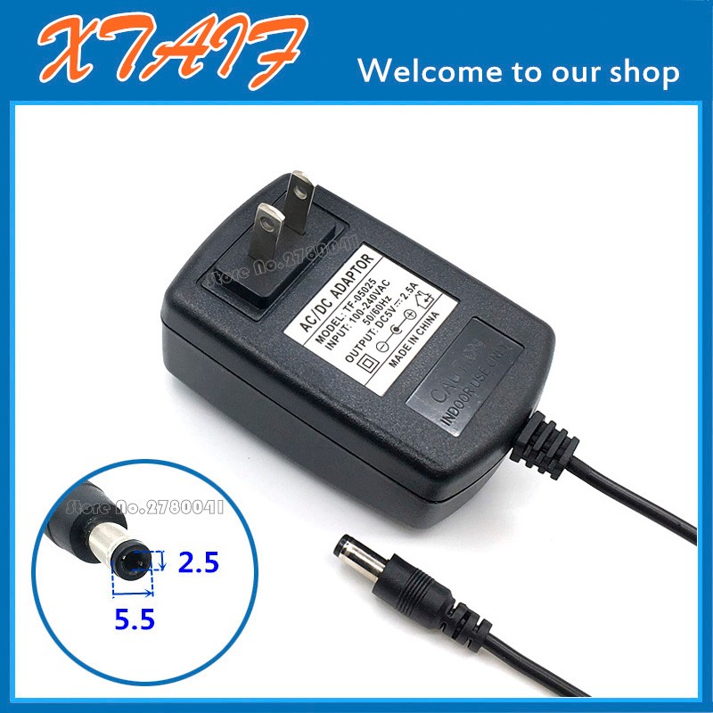 EU/US/UK Plug DC 5V2.5A 5V 2.5 - Power Tools Uk recensione e prezzo