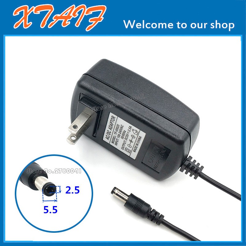 EU/US/UK Plug DC 5V2.5A 5V 2.5 - Power Tools Uk recensione e prezzo