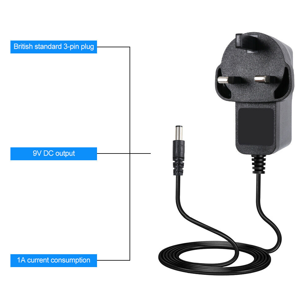 1pcs AC/DC 9V UK Plug Power Su - Power Tools Uk recensione e prezzo