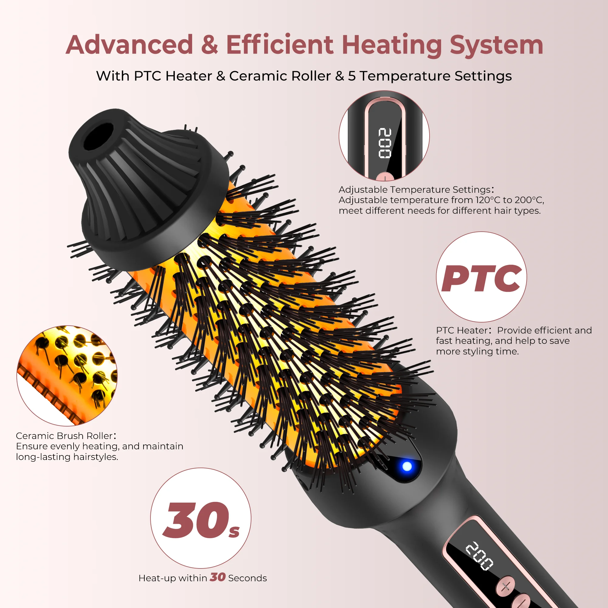 3 in1 Thermal Brush Ionic Heat - Power Tools Voltage recensione e prezzo