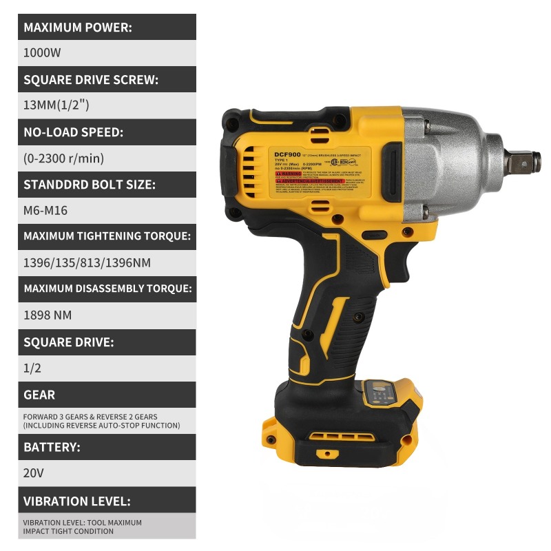 Brushless Cordless Impact Wren - Power Tools Construction recensione e prezzo
