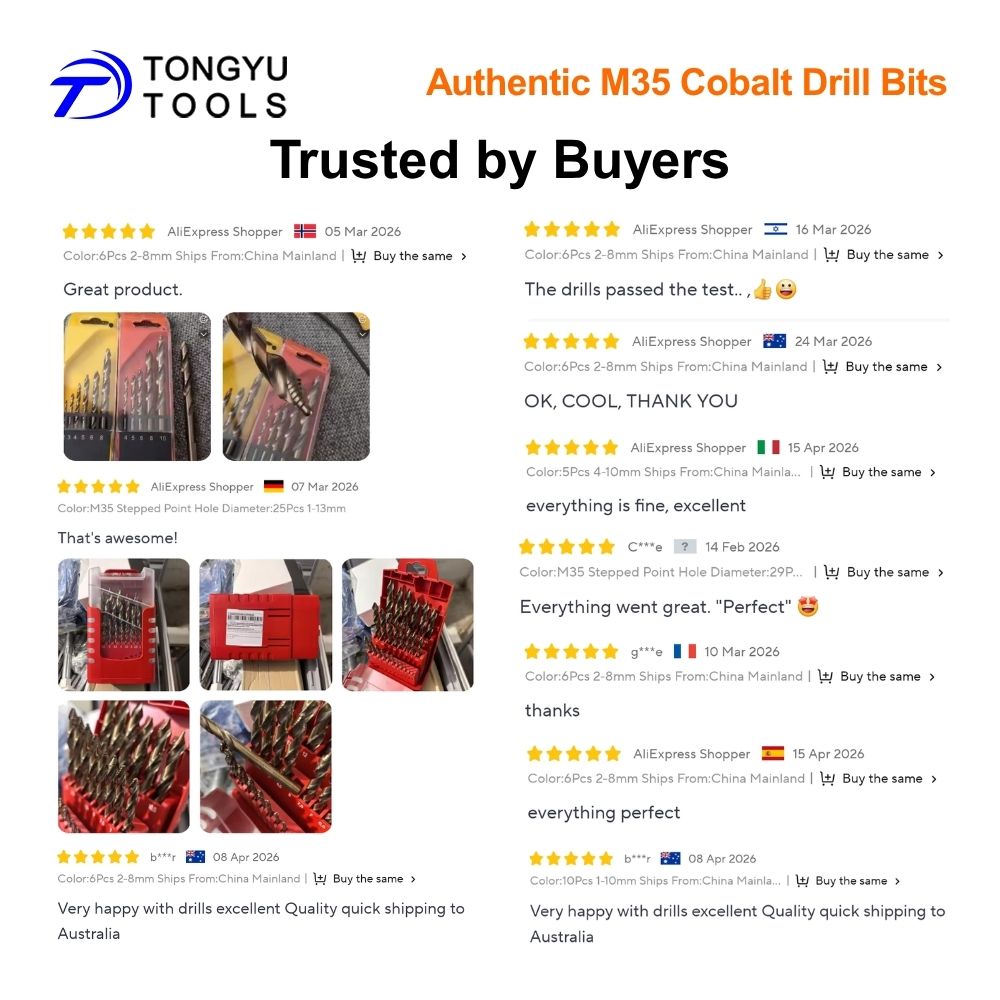 M35 Cobalt Drill Bit Set Stepp - Power Tools Kobalt recensione e prezzo