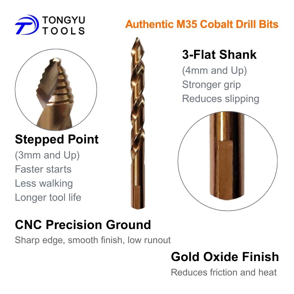 M35 Cobalt Drill Bit Set Stepp - Power Tools Kobalt recensione e prezzo