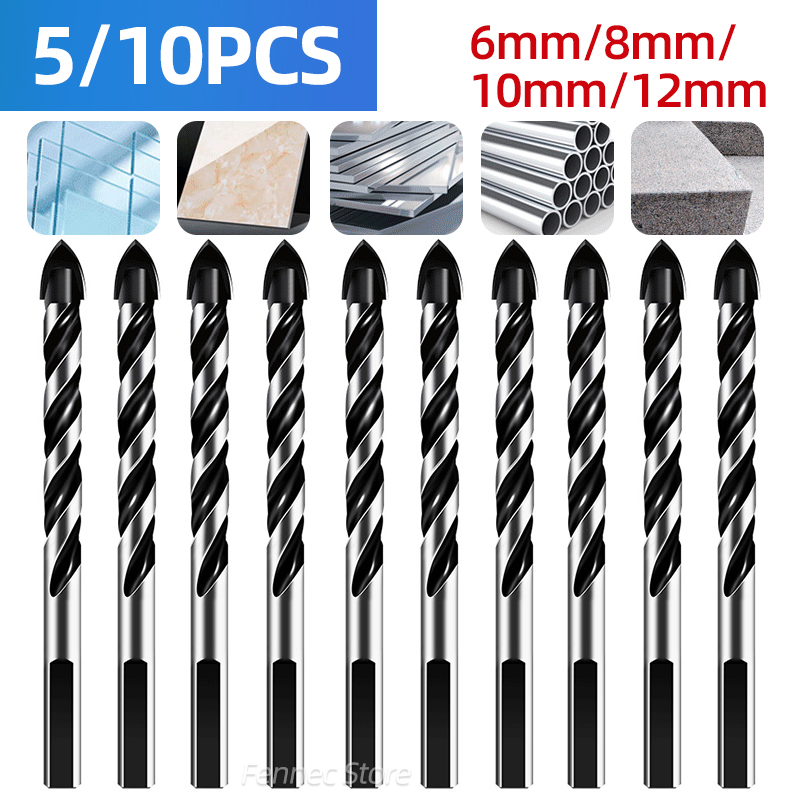 6-12 Mm Triangular Drill Set B - Power Tools Kobalt recensione e prezzo