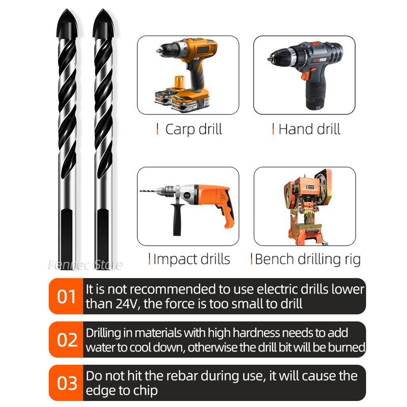 6-12 Mm Triangular Drill Set B - Power Tools Kobalt recensione e prezzo