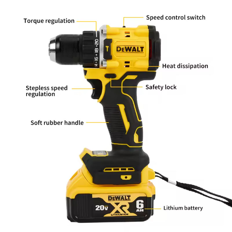 DEWALT DCD805 20V MAX XR Cordl - Power Tools Uk recensione e prezzo