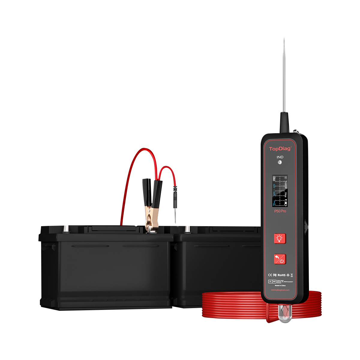 P50 PRO Car Circuit Tester Pow - Power Tools Voltage recensione e prezzo