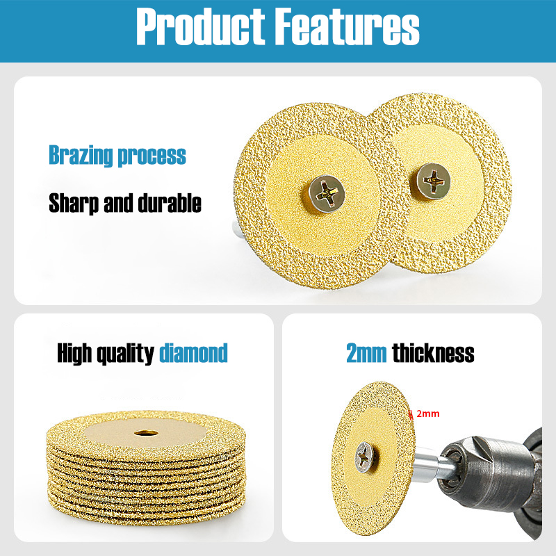 40mm Braze Diamond Saw Blade M - Power Tools Machine recensione e prezzo
