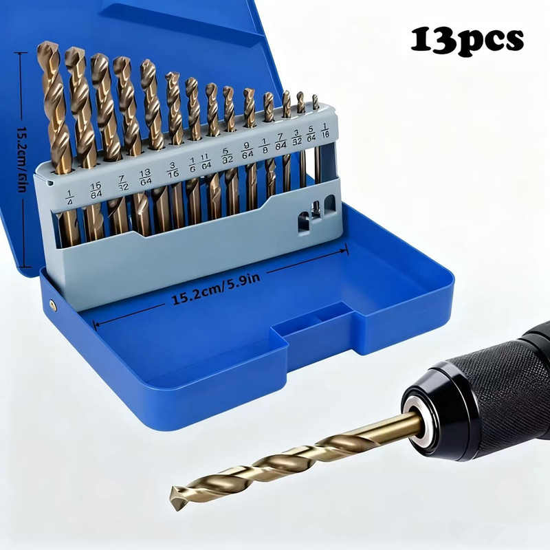 13pcs Cobalt Carbide Drill Bit - Power Tools Kobalt recensione e prezzo