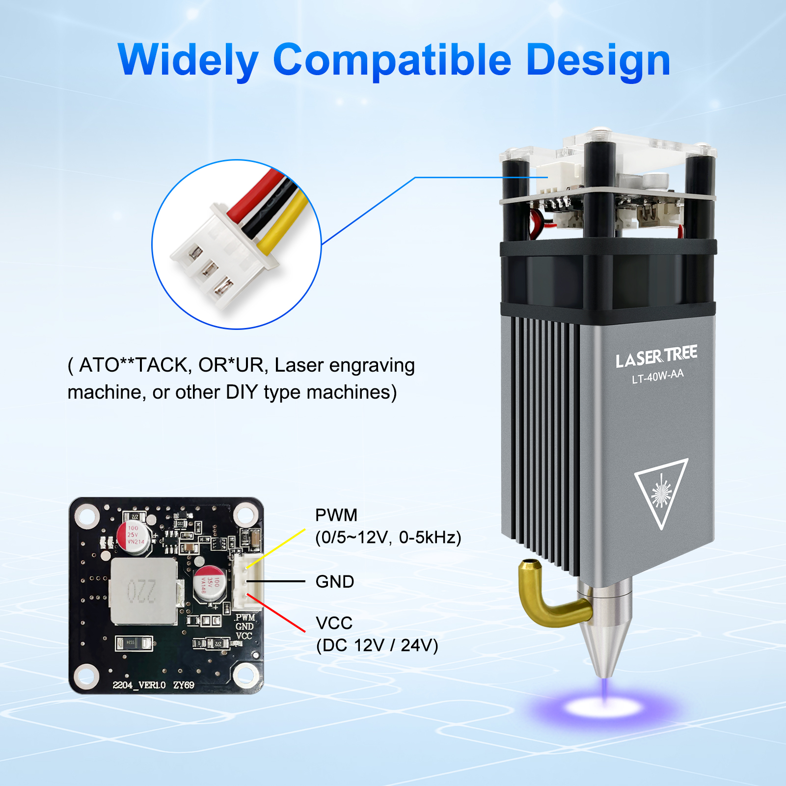 40W laser engraving module 450 - Power Tools Machine recensione e prezzo