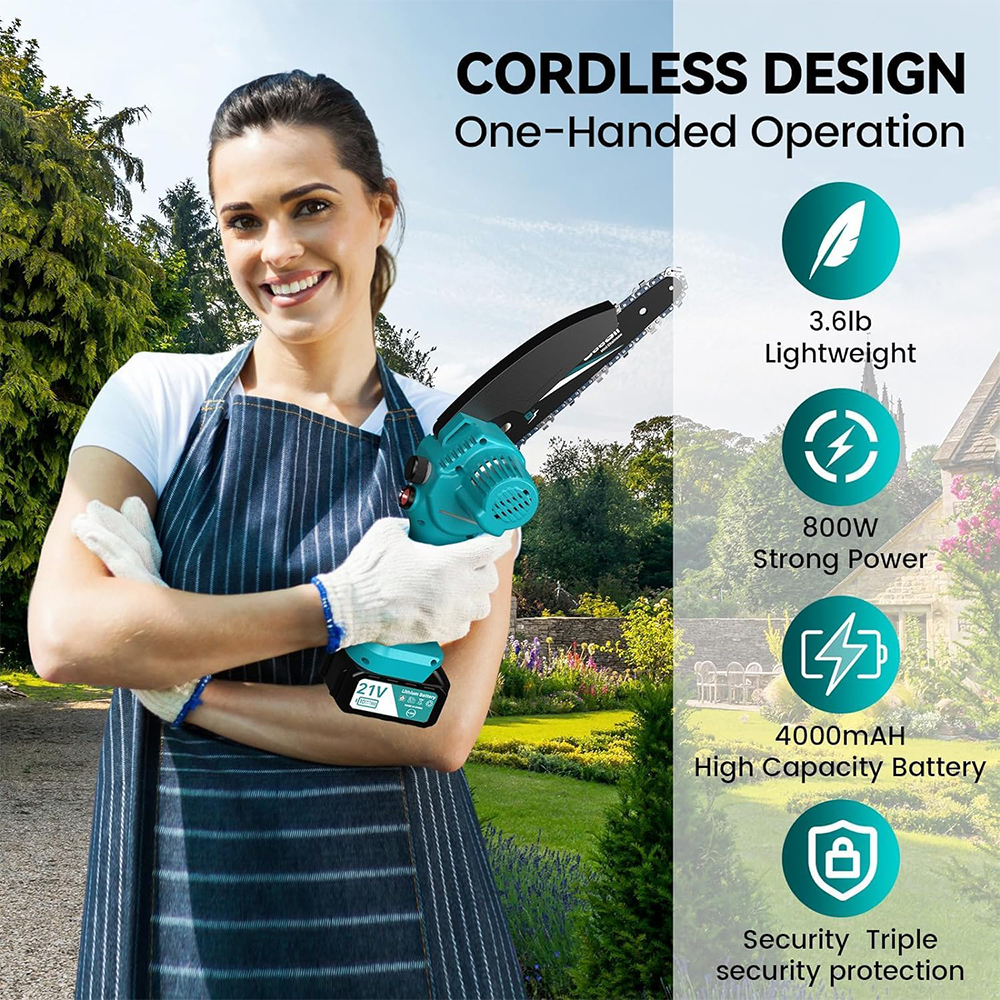 SEESII 8'' Mini Cordless Chain - Combo Power Tools recensione e prezzo