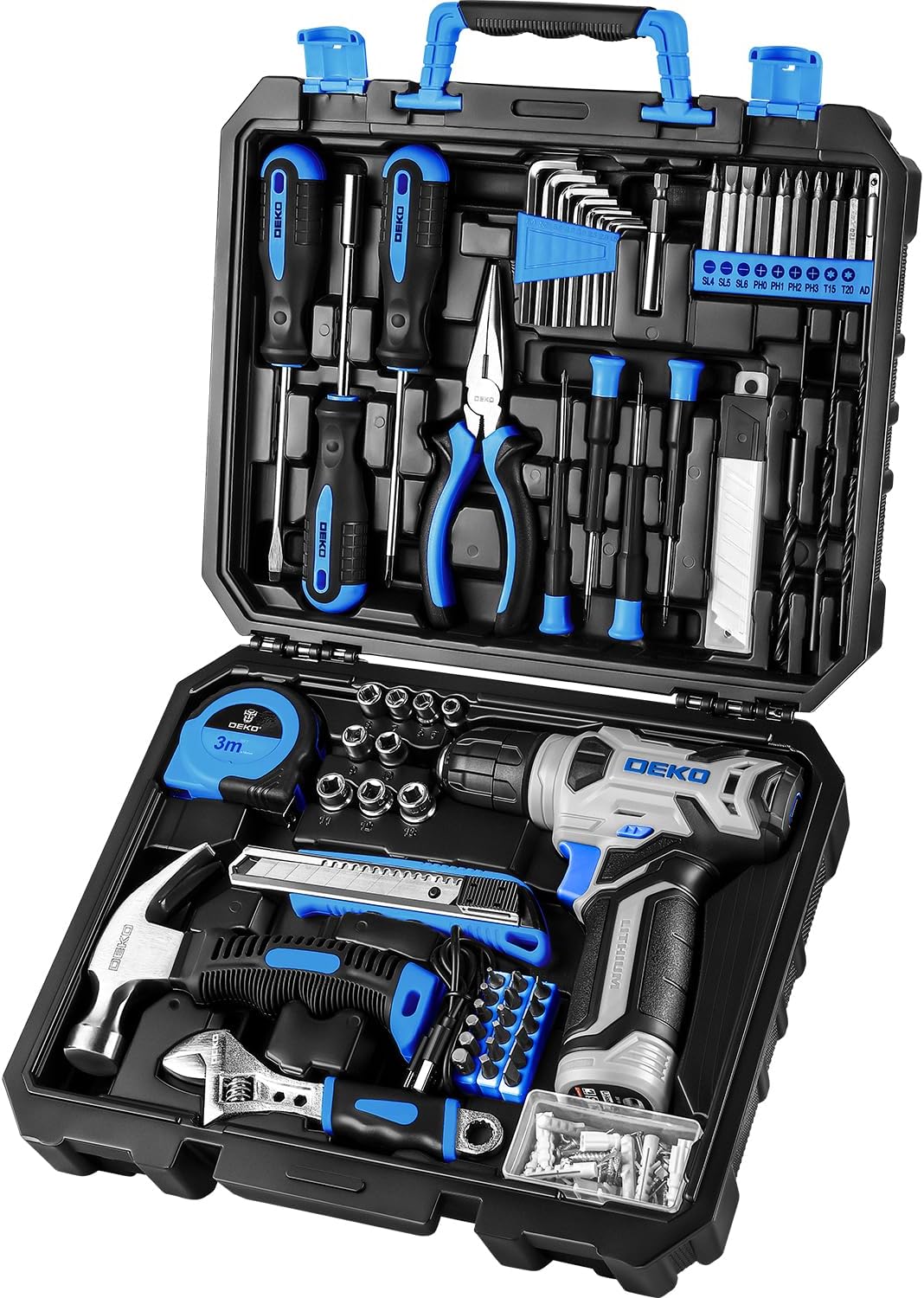 DEKO Drill Set: Tool Set with  - Combo Power Tools recensione e prezzo