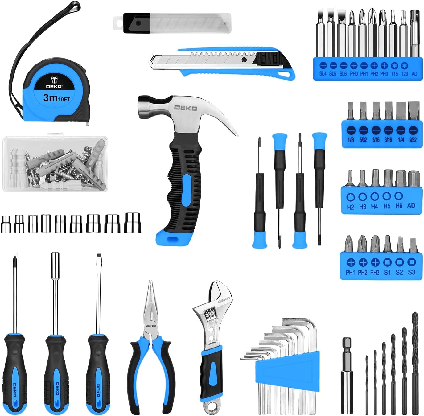 DEKO Drill Set: Tool Set with  - Combo Power Tools recensione e prezzo