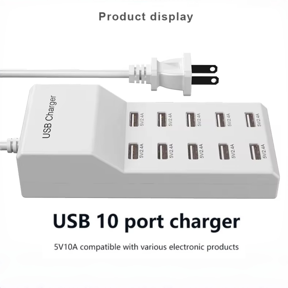 10 Ports USB Hub Fast Charger  - Power Tools Uk recensione e prezzo