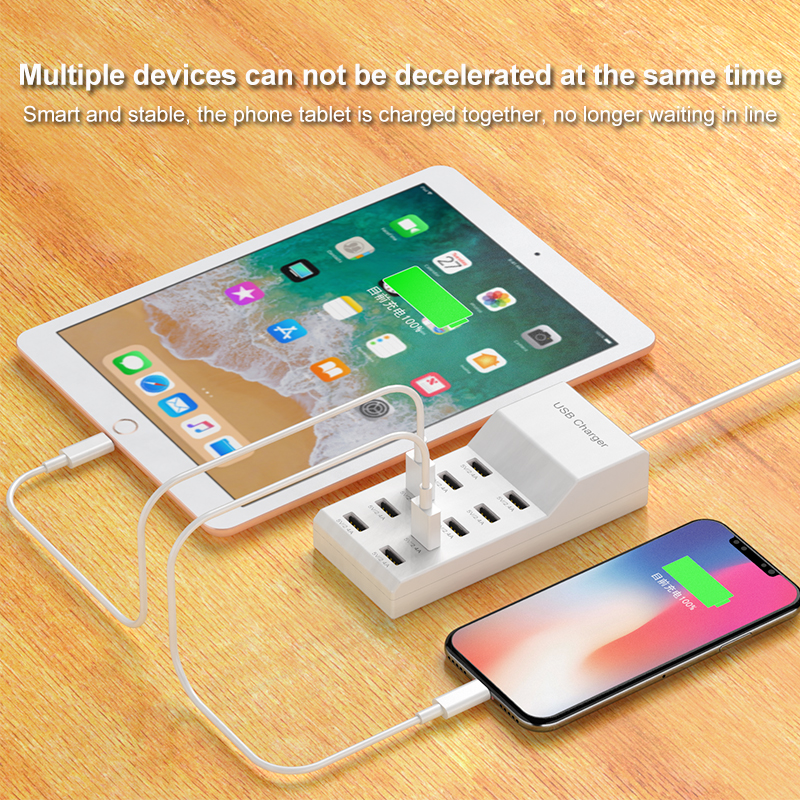 10 Ports USB Hub Fast Charger  - Power Tools Uk recensione e prezzo