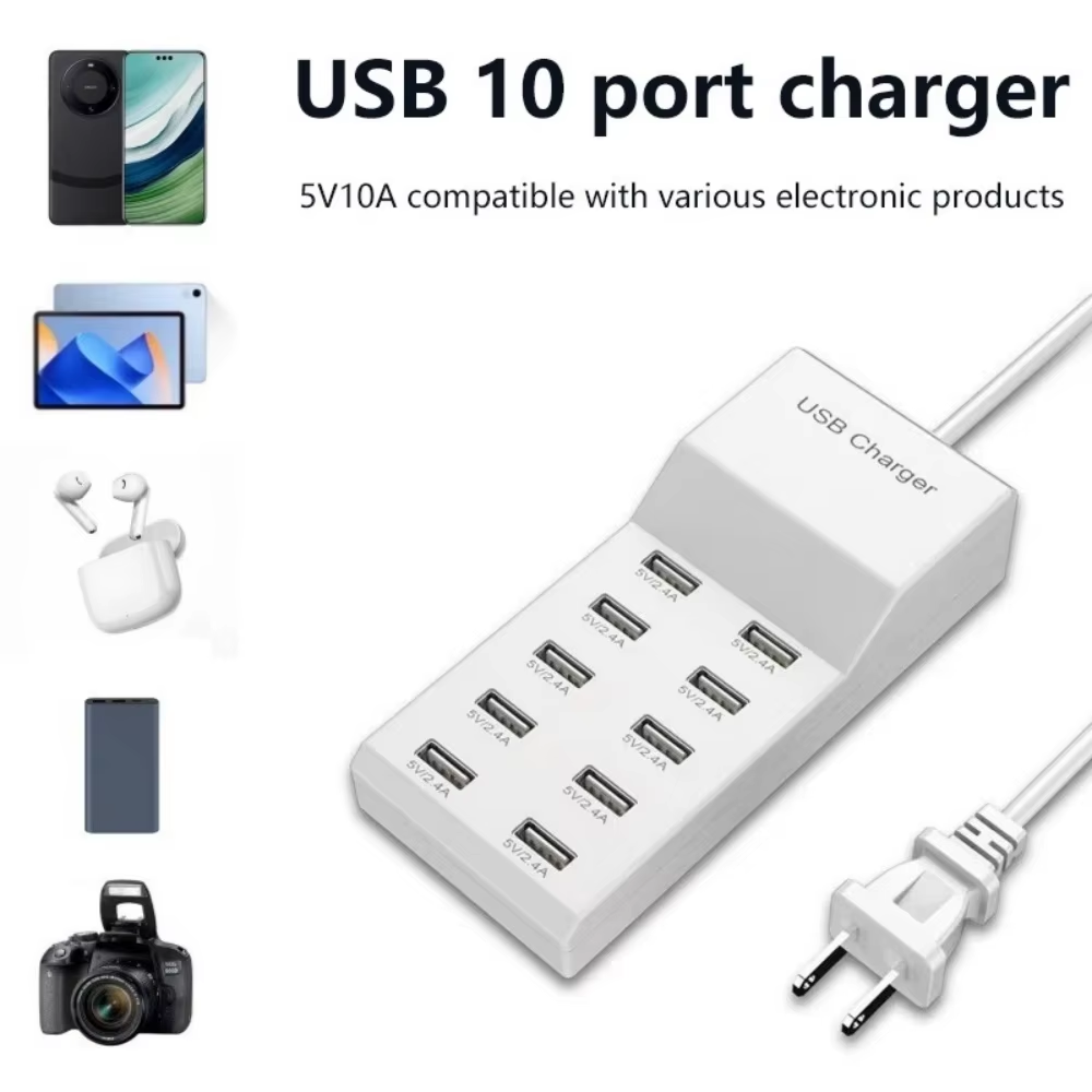 10 Ports USB Hub Fast Charger  - Power Tools Uk recensione e prezzo