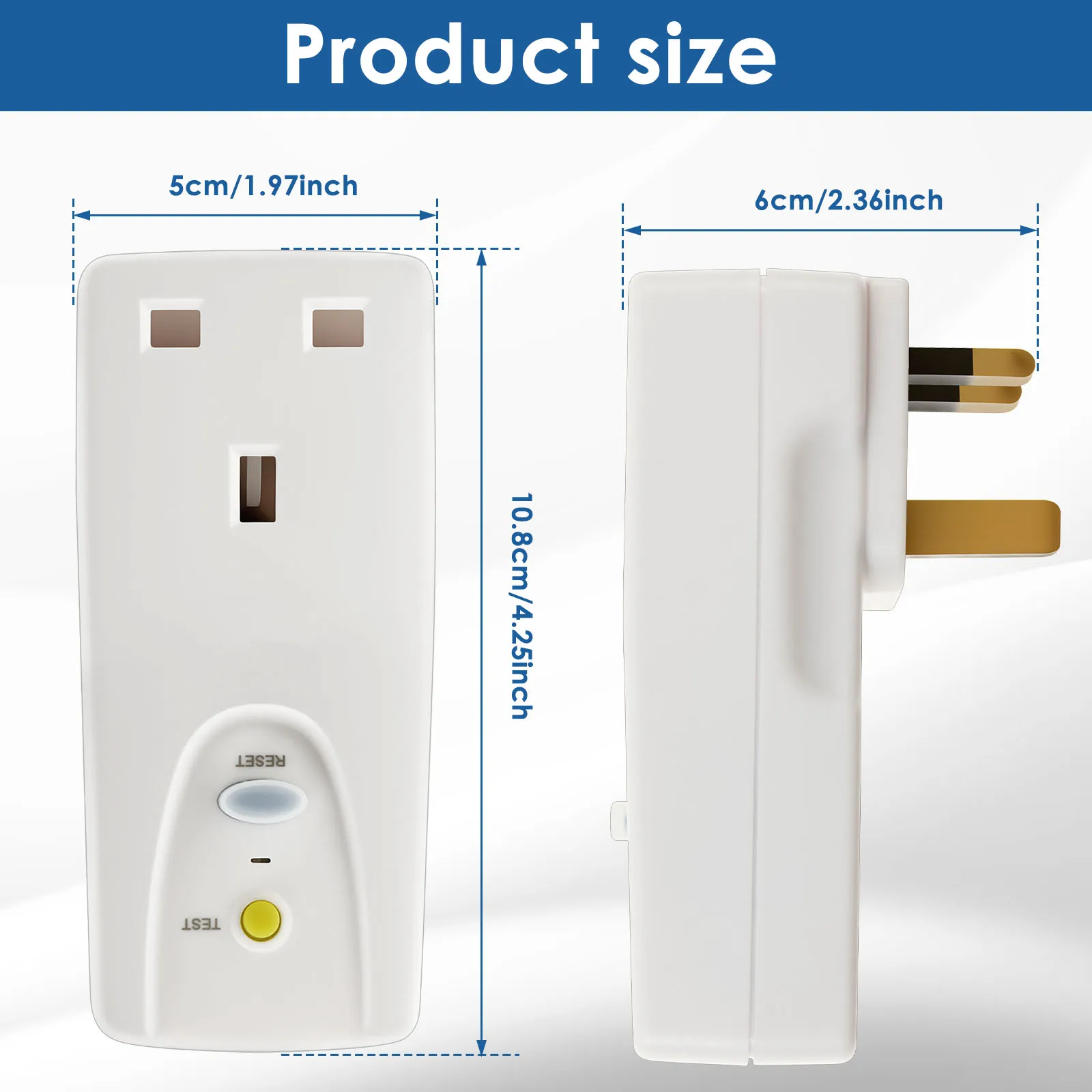 RCD Plug Safety RCD Adaptor UK - Power Tools Uk recensione e prezzo