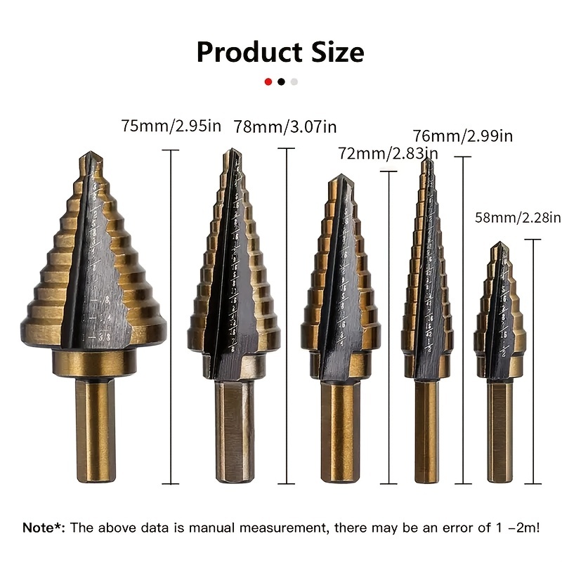 HSS 4241 Cobalt Step Drill Bit - Power Tools Kobalt recensione e prezzo