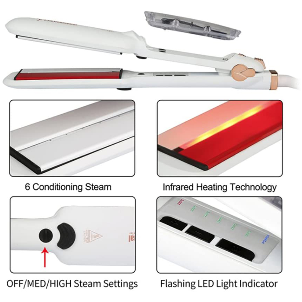 Steam Hair Straightener with I - Power Tools Voltage recensione e prezzo