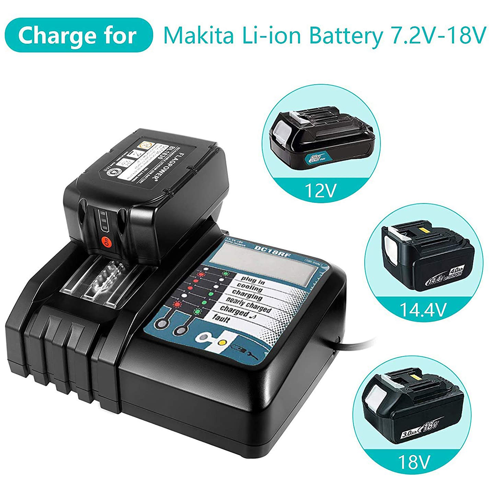 DC18RF 3A Battery Charger for  - Power Tools Uk recensione e prezzo