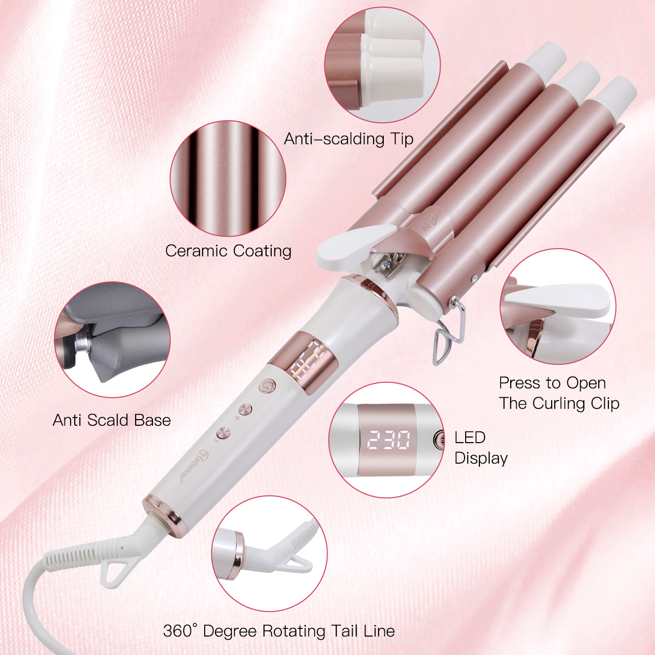 Hatteker Professional Hair Cur - Combo Power Tools recensione e prezzo