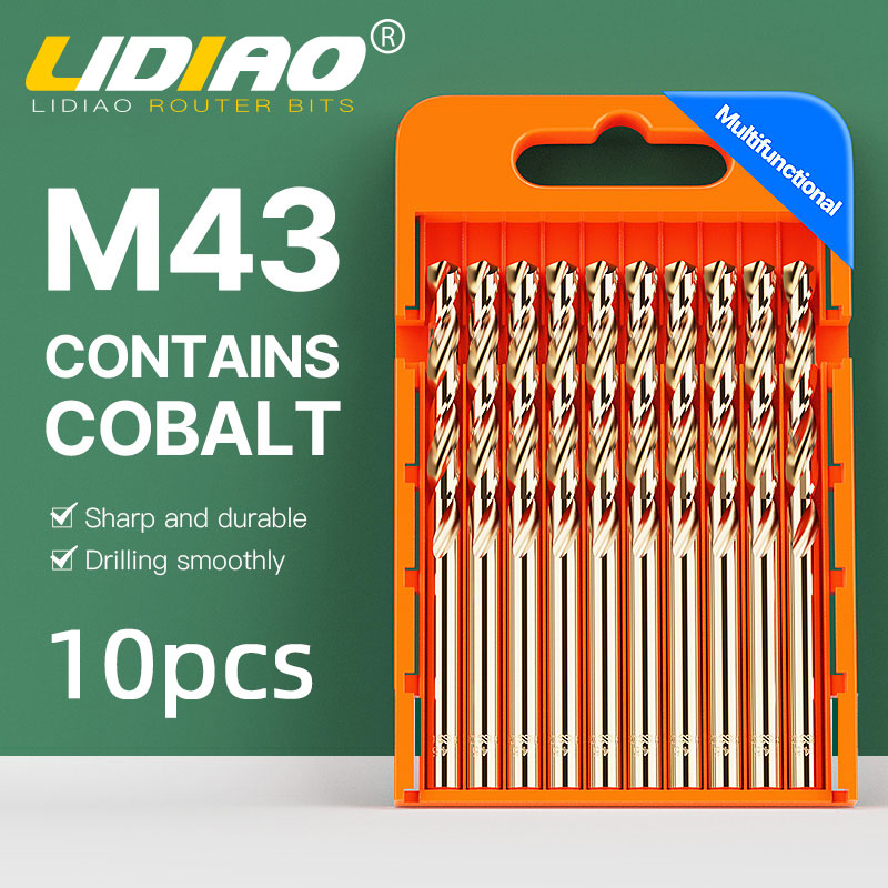 LIDIAO 5/10pcs M43 Cobalt Dril - Power Tools Kobalt recensione e prezzo