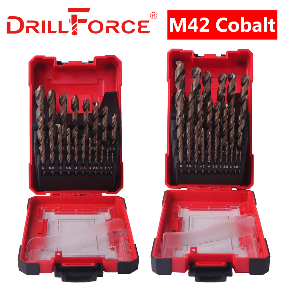DRILLFORCE 19/25PCS M42 Cobalt - Power Tools Kobalt recensione e prezzo