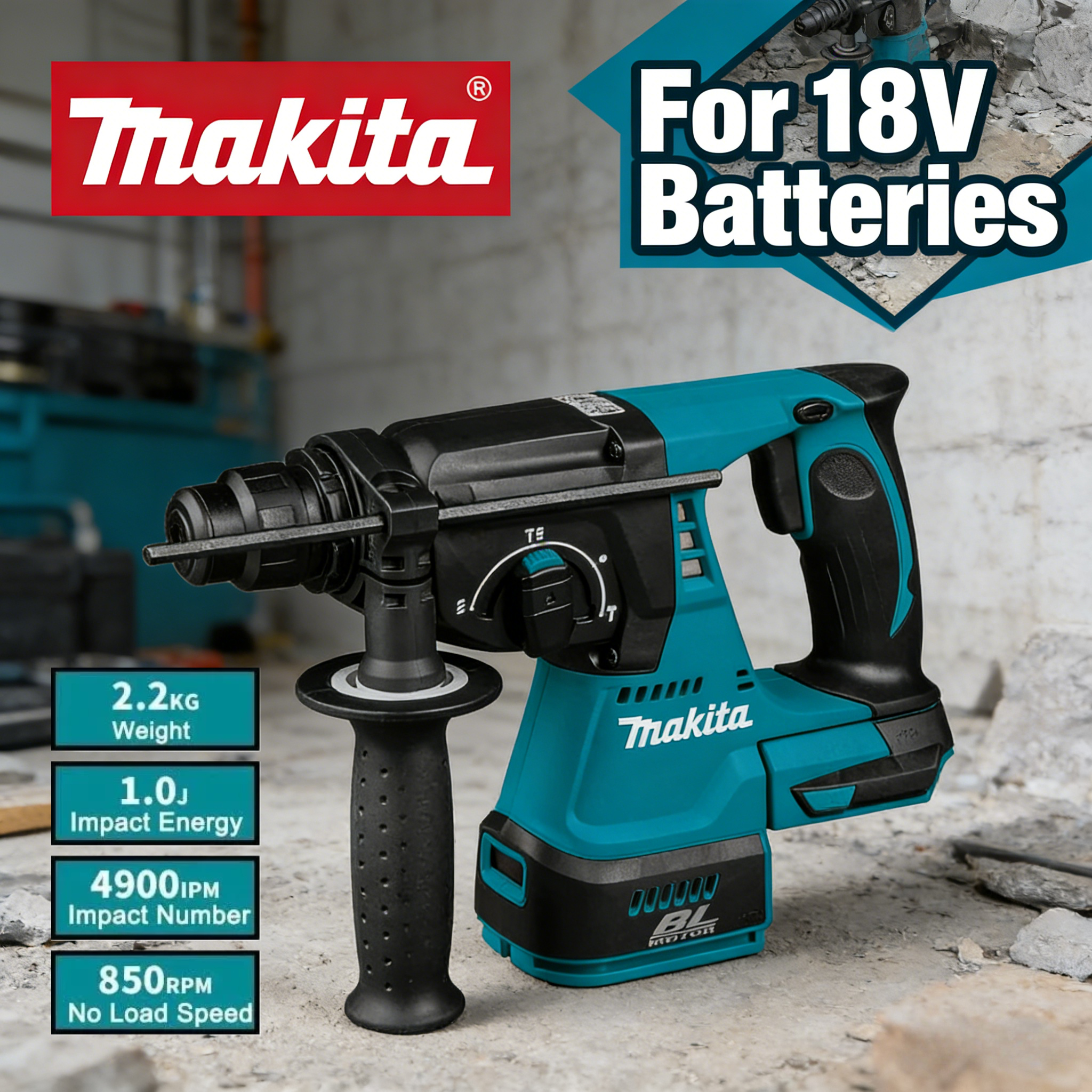 Makita Brushless Hammer Makita - Power Tools Jack Hammer recensione e prezzo